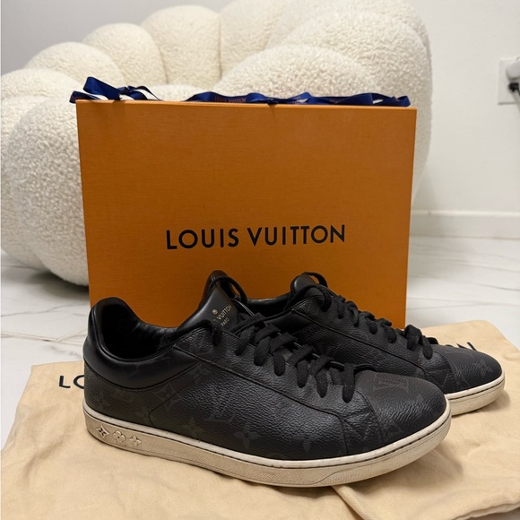 Louis Vuitton Men's Black Sneakers - Picture 1 of 3